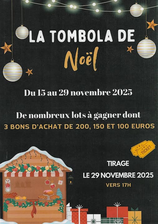 🎄 Tombola de Noël à la Recyclerie Ty Lien ! 🎄