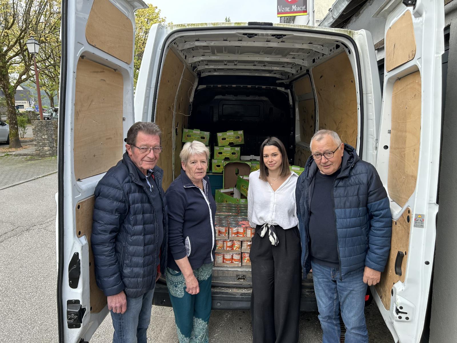 Un geste solidaire pour les Restos du Cœur et le Secours Populaire de Châteaulin